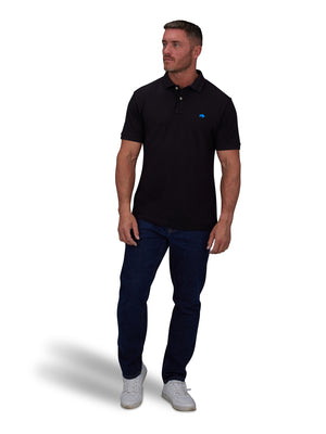 Classic Organic Polo - Black