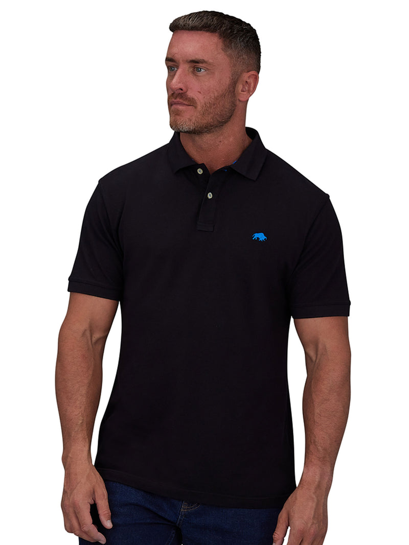 Classic Organic Polo - Black