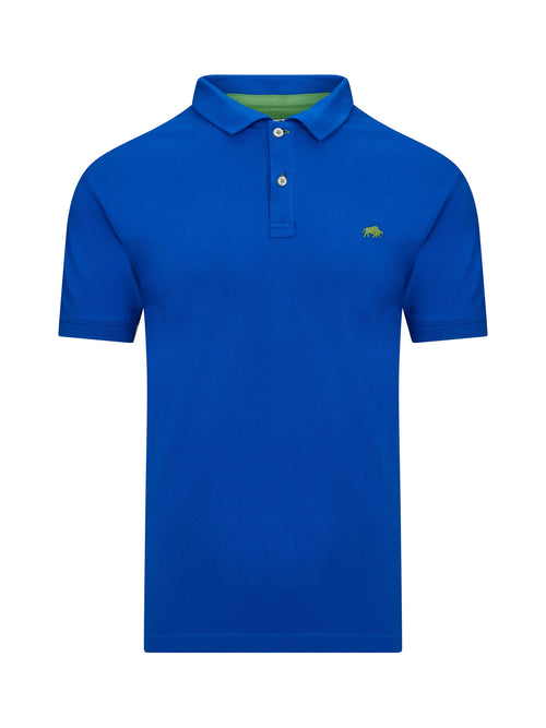 Classic Organic Polo - Cobalt Blue