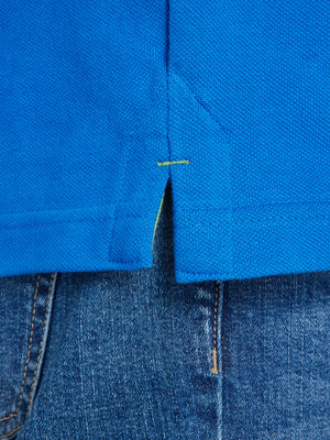 Classic Organic Polo - Cobalt Blue