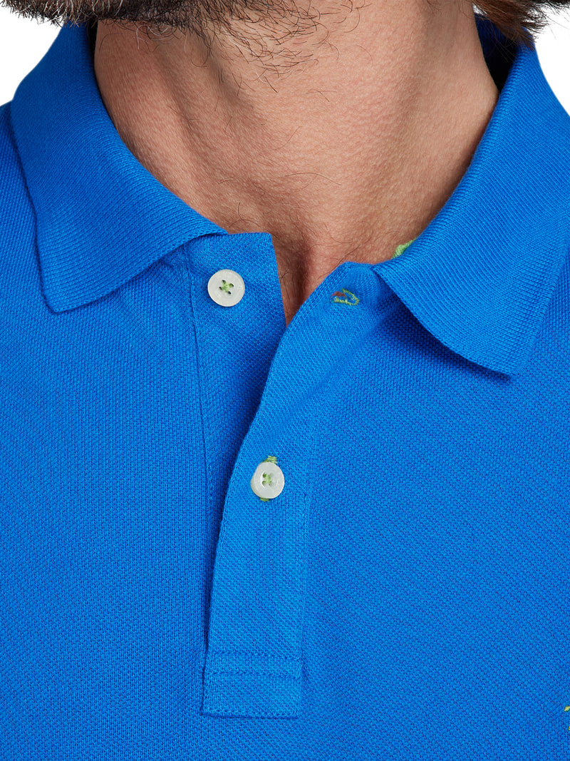 Classic Organic Polo - Cobalt Blue