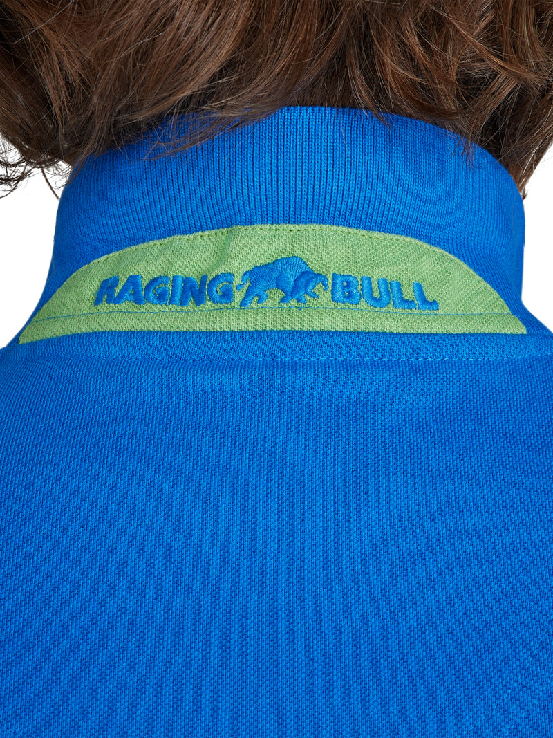 Classic Organic Polo - Cobalt Blue