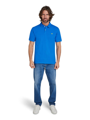 Classic Organic Polo - Cobalt Blue