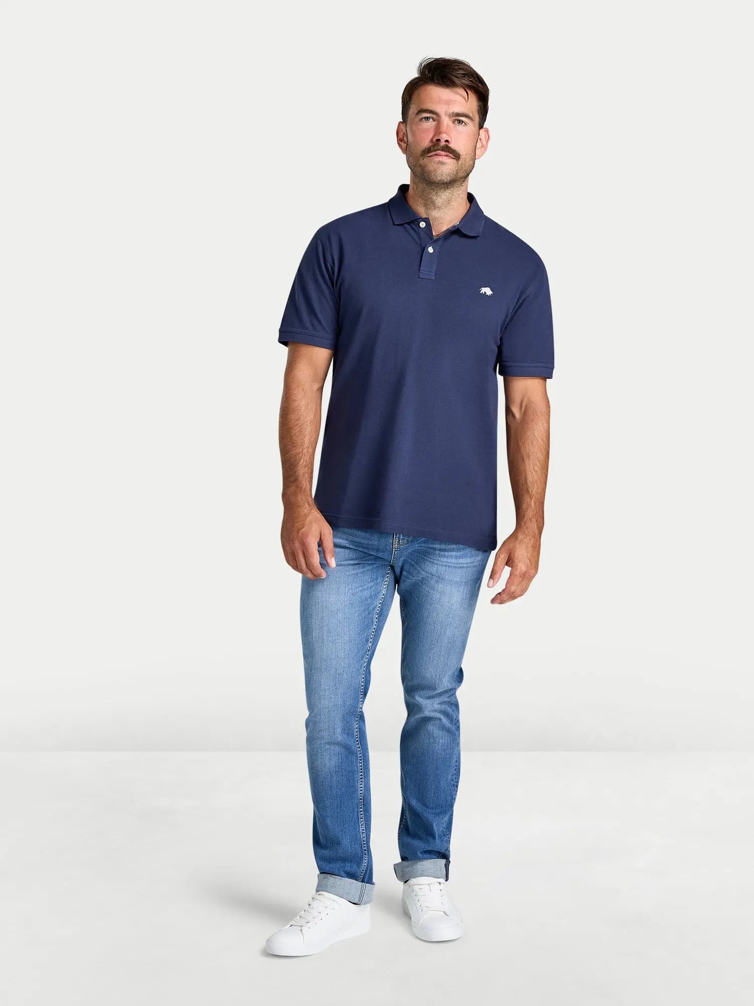 Classic Organic Polo - Navy