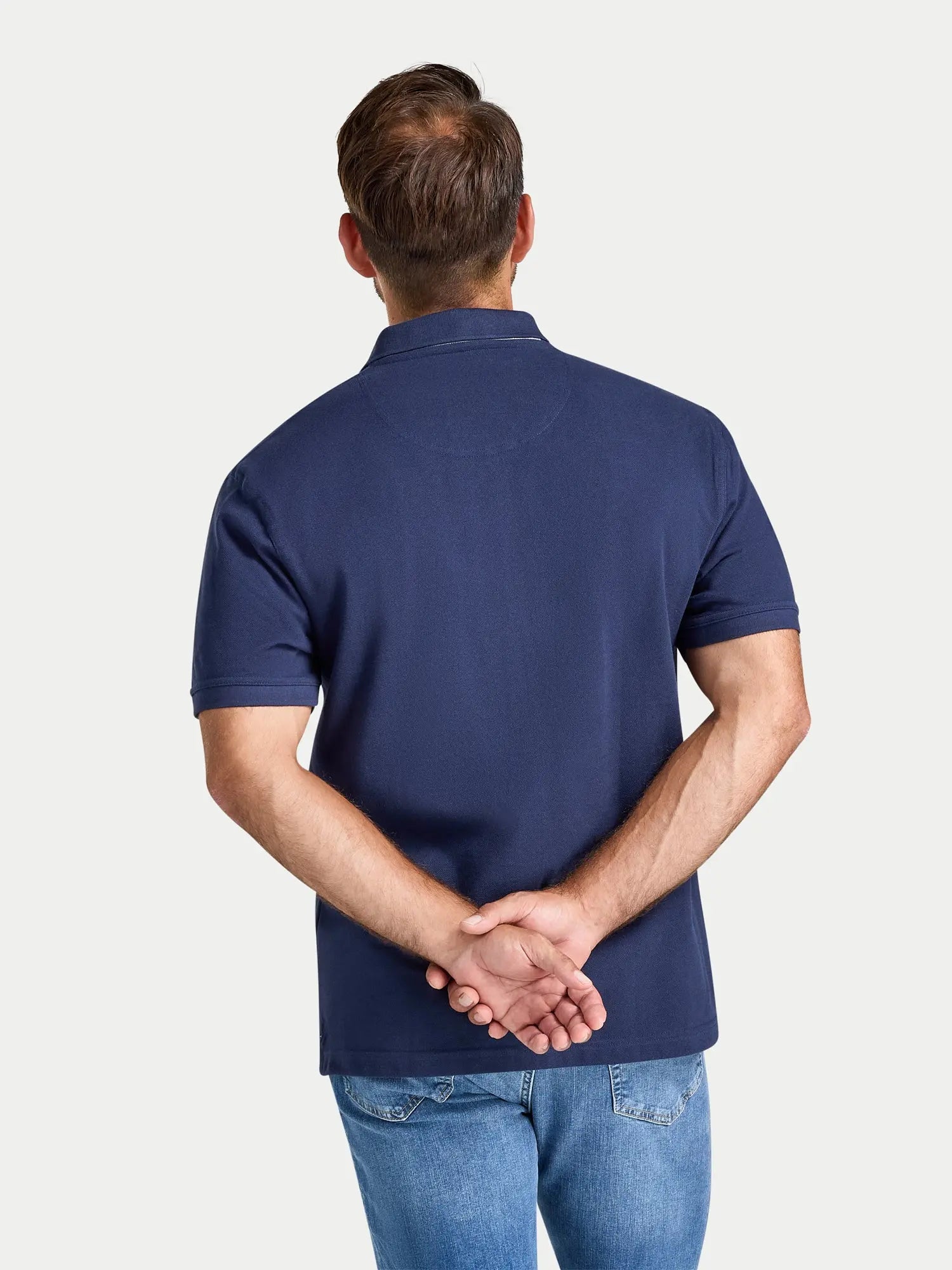 Classic Organic Polo - Navy