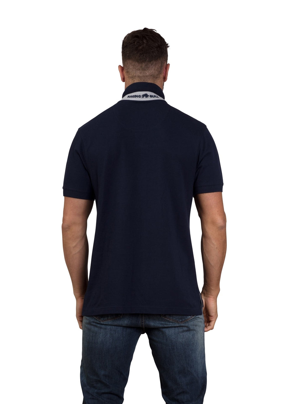 Massey Ferguson Classic Organic Polo - Navy