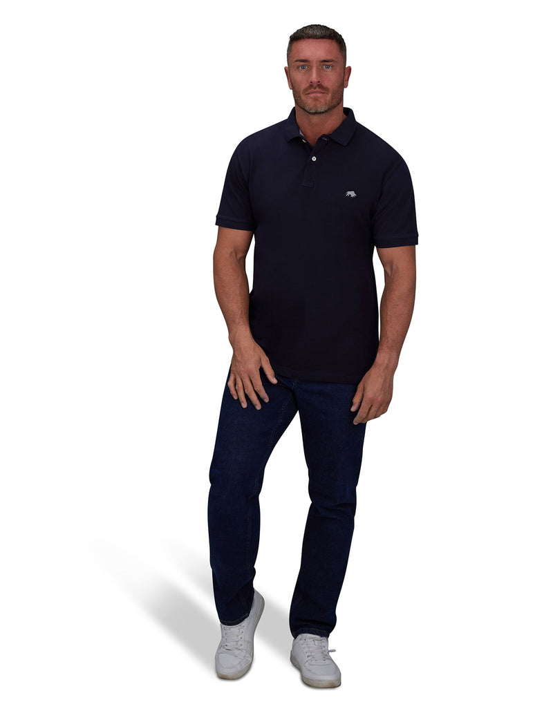 Classic Organic Polo - Navy