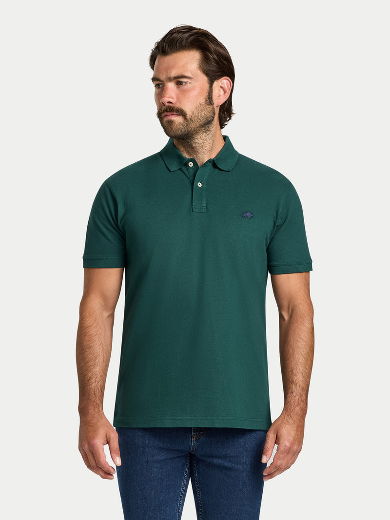 Classic Organic Polo - Forest