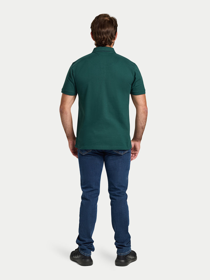 Classic Organic Polo - Forest
