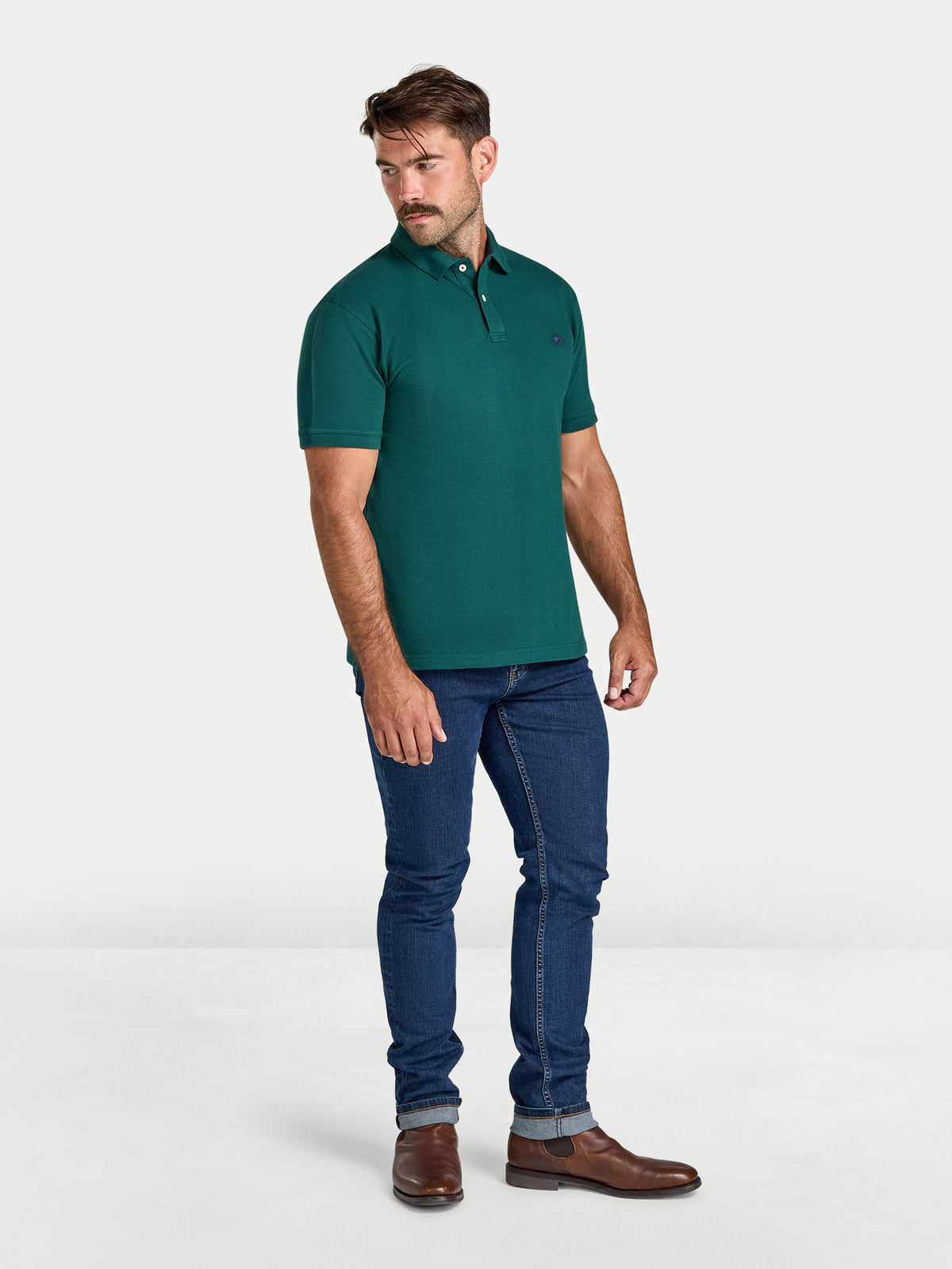 Classic Organic Polo - Forest