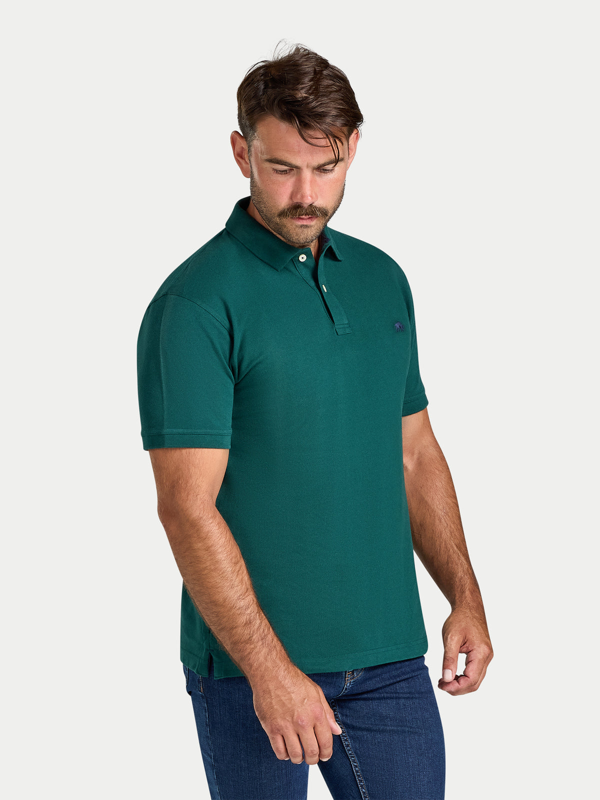 Classic Organic Polo - Forest