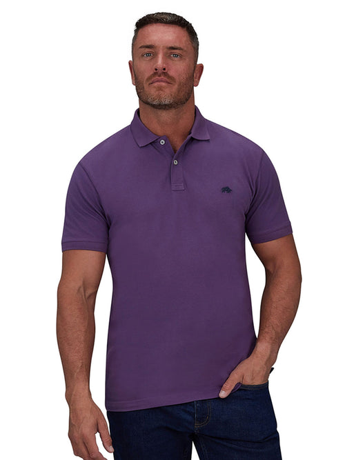 Classic Organic Polo - Purple