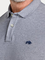 Classic Organic Polo - Grey Marl
