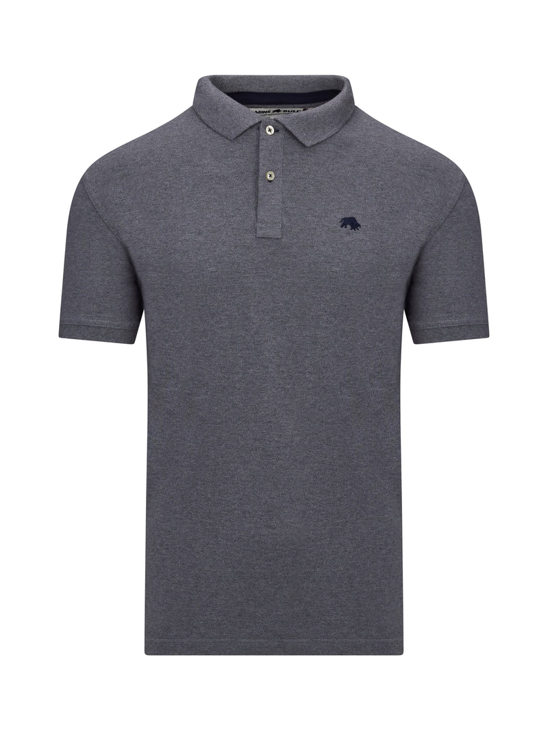 Classic Organic Polo - Grey Marl