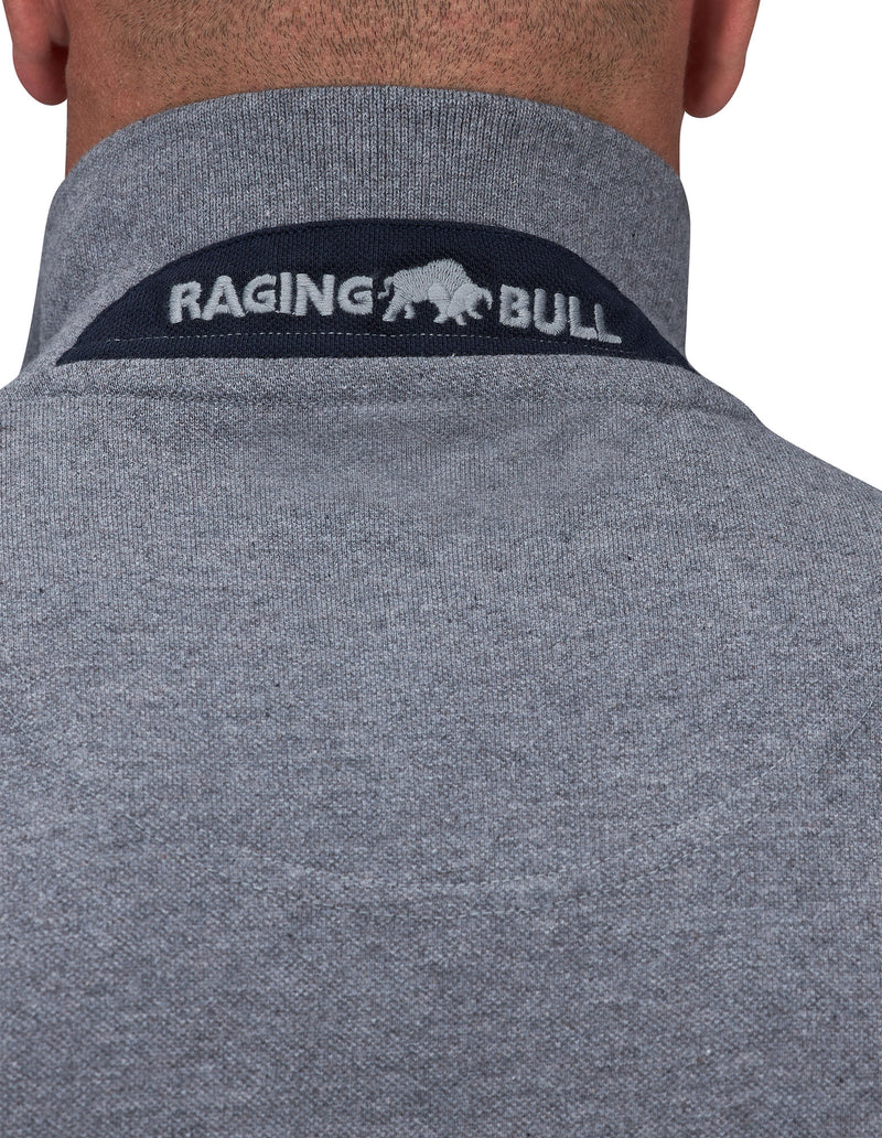 Classic Organic Polo - Grey Marl