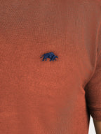 Short Sleeve Classic Organic Polo - Burnt Orange Raging Bull Clothing