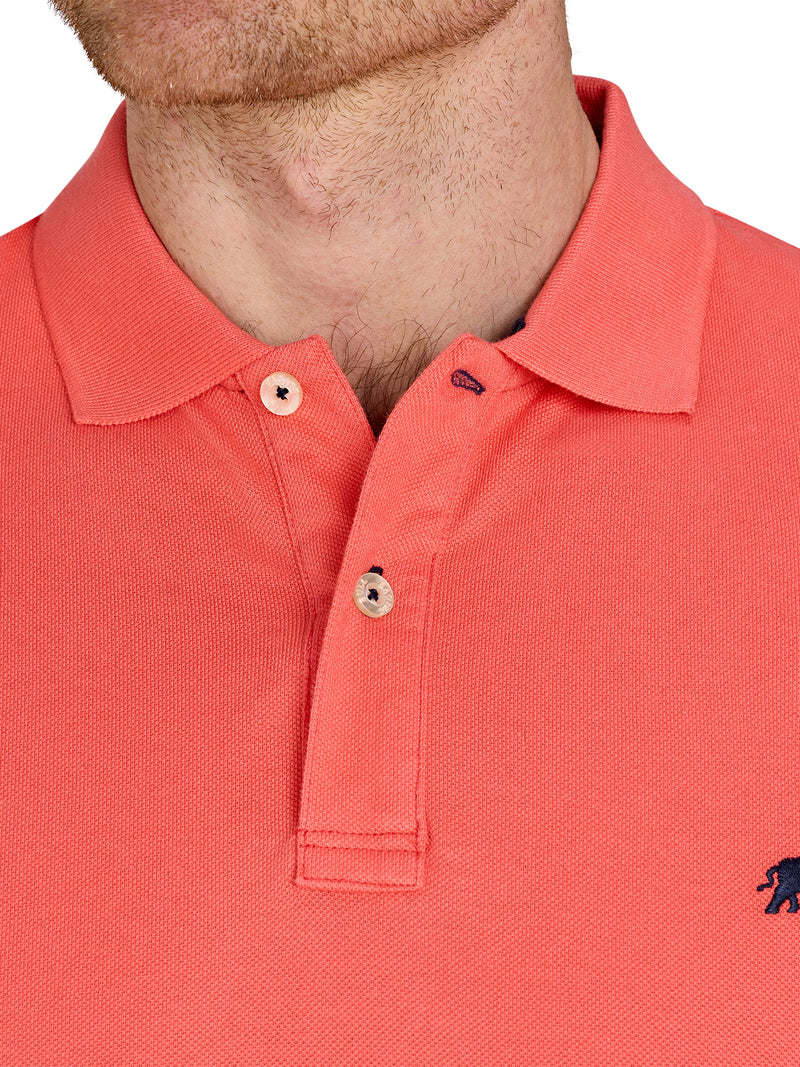 Classic Organic Polo - Watermelon