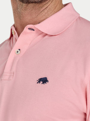 Classic Organic Polo - Light Pink