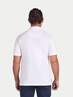 Classic Organic Polo - White