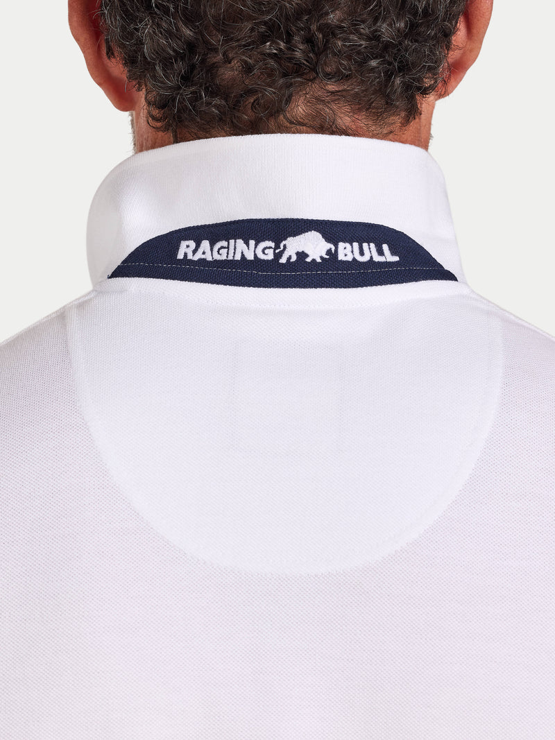 Classic Organic Polo - White