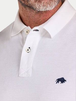 Classic Organic Polo - White