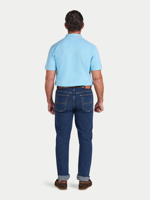 Classic Organic Polo - Sky Blue