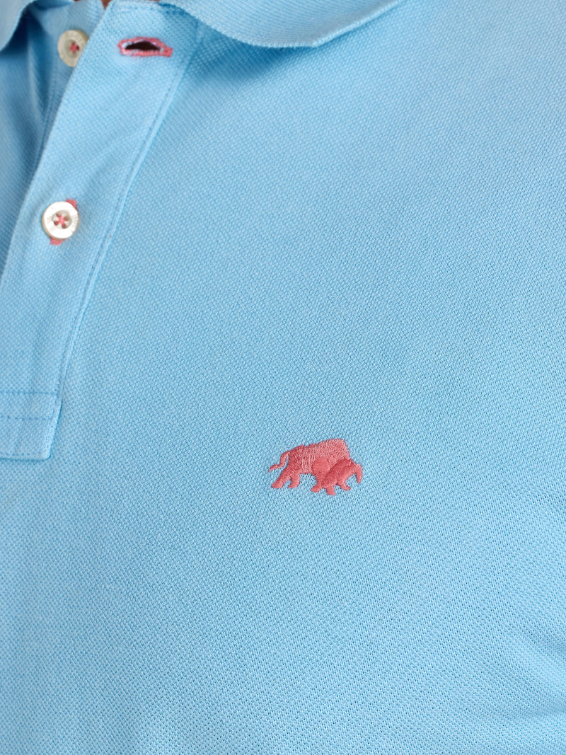 Classic Organic Polo - Sky Blue