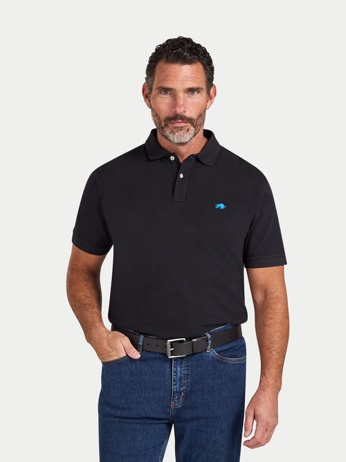 Classic Organic Polo - Black