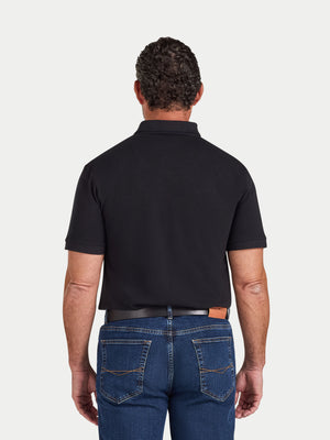 Classic Organic Polo - Black