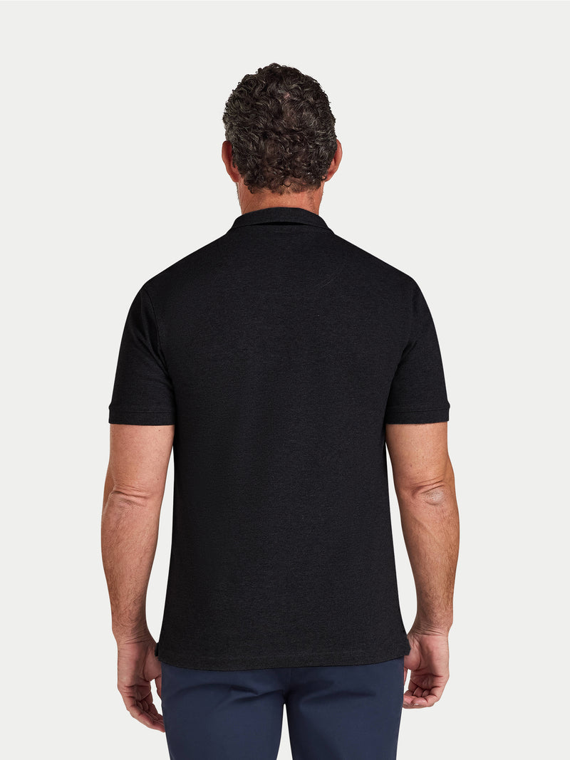 Classic Organic Polo - Black