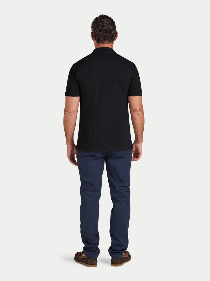 Classic Organic Polo - Black