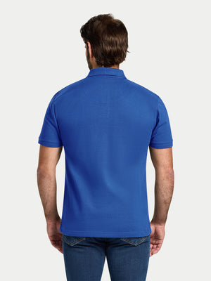 Classic Organic Polo - Cobalt Blue
