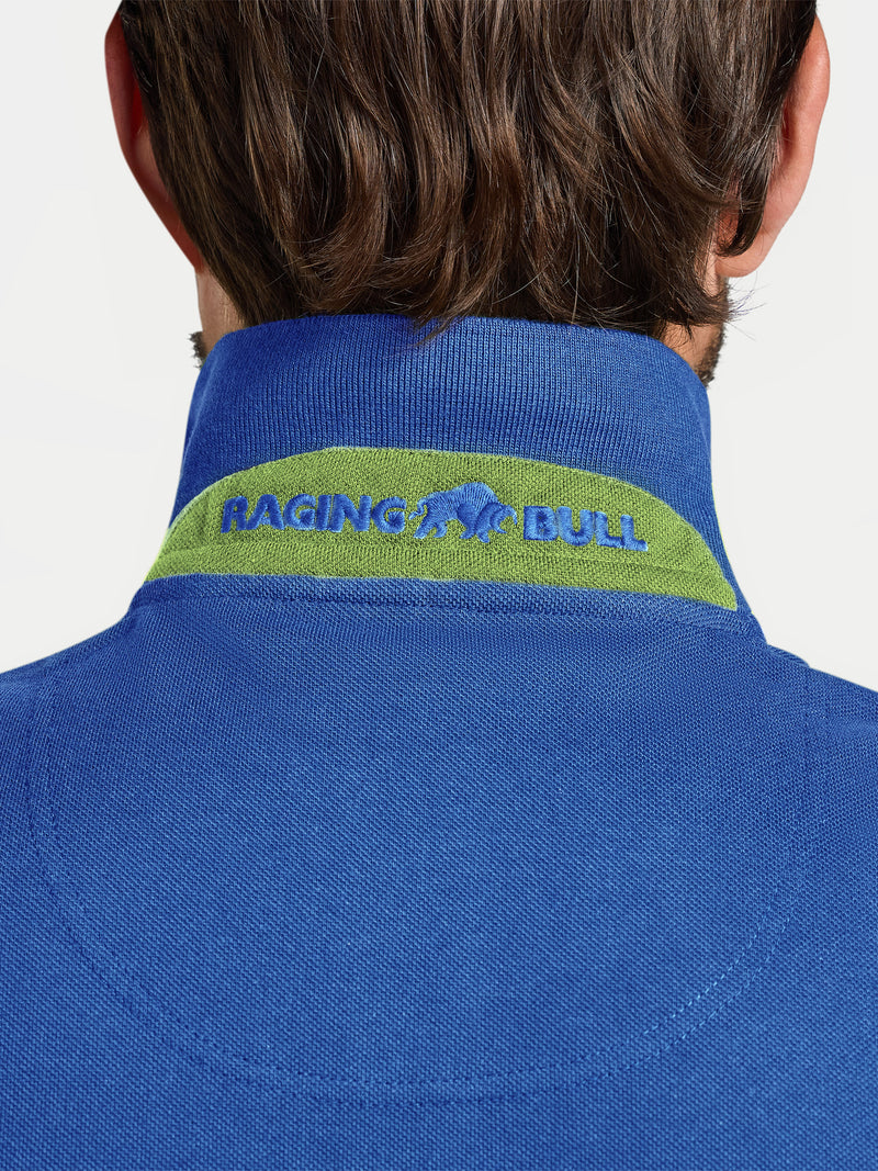 Classic Organic Polo - Cobalt Blue