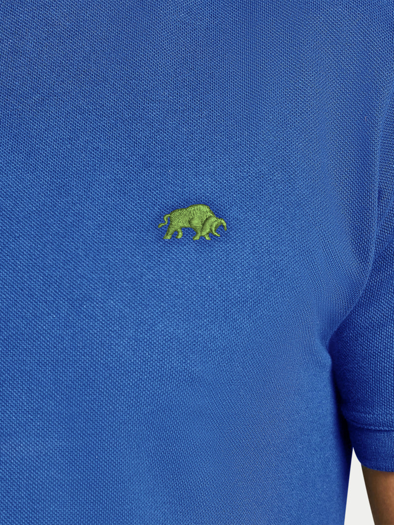 Classic Organic Polo - Cobalt Blue