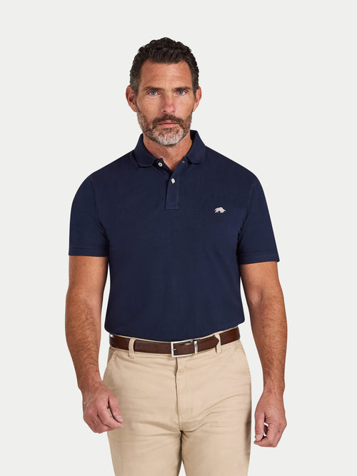 Classic Organic Polo - Navy