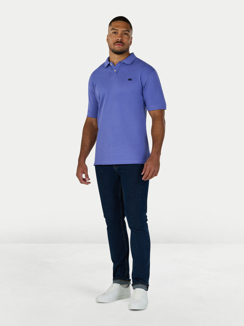 Classic Organic Polo - Purple