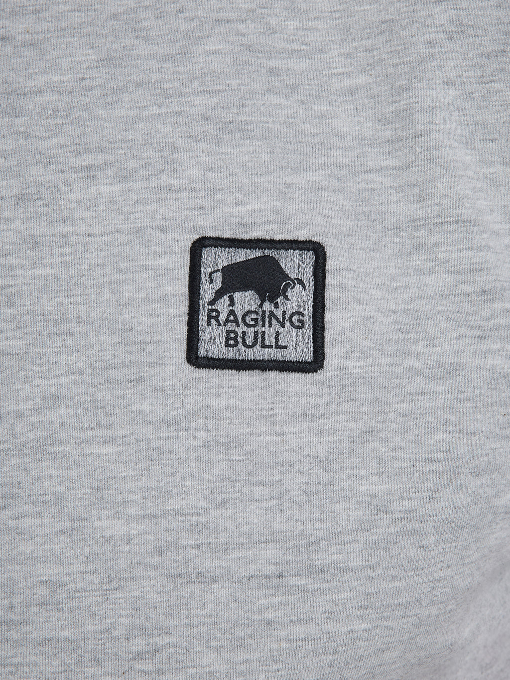 Patch Jersey Polo - Grey Marl