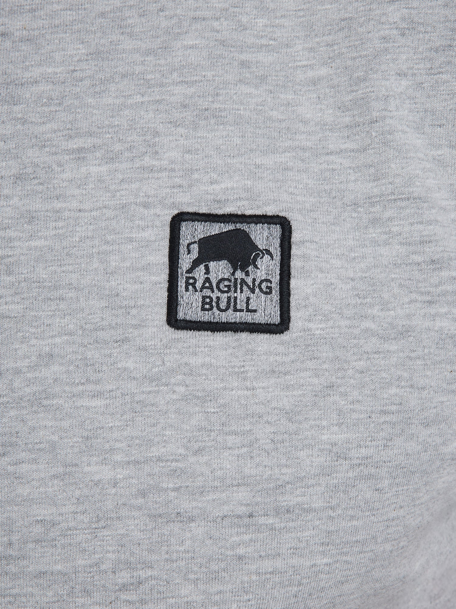 Patch Jersey Polo - Grey Marl