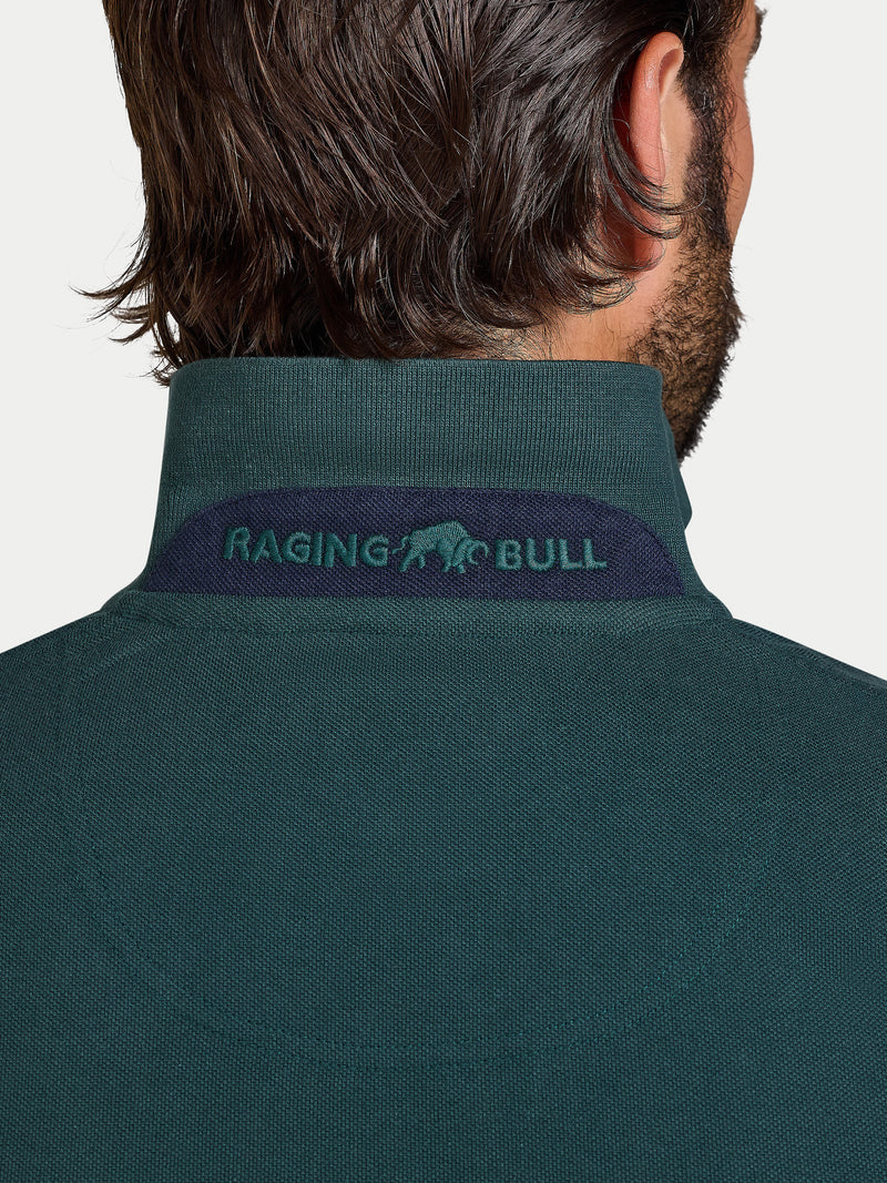 L/S Classic Pique Polo - Forest