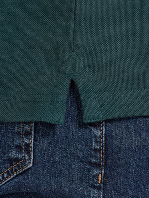 L/S Classic Pique Polo - Forest