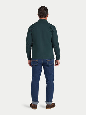 L/S Classic Pique Polo - Forest
