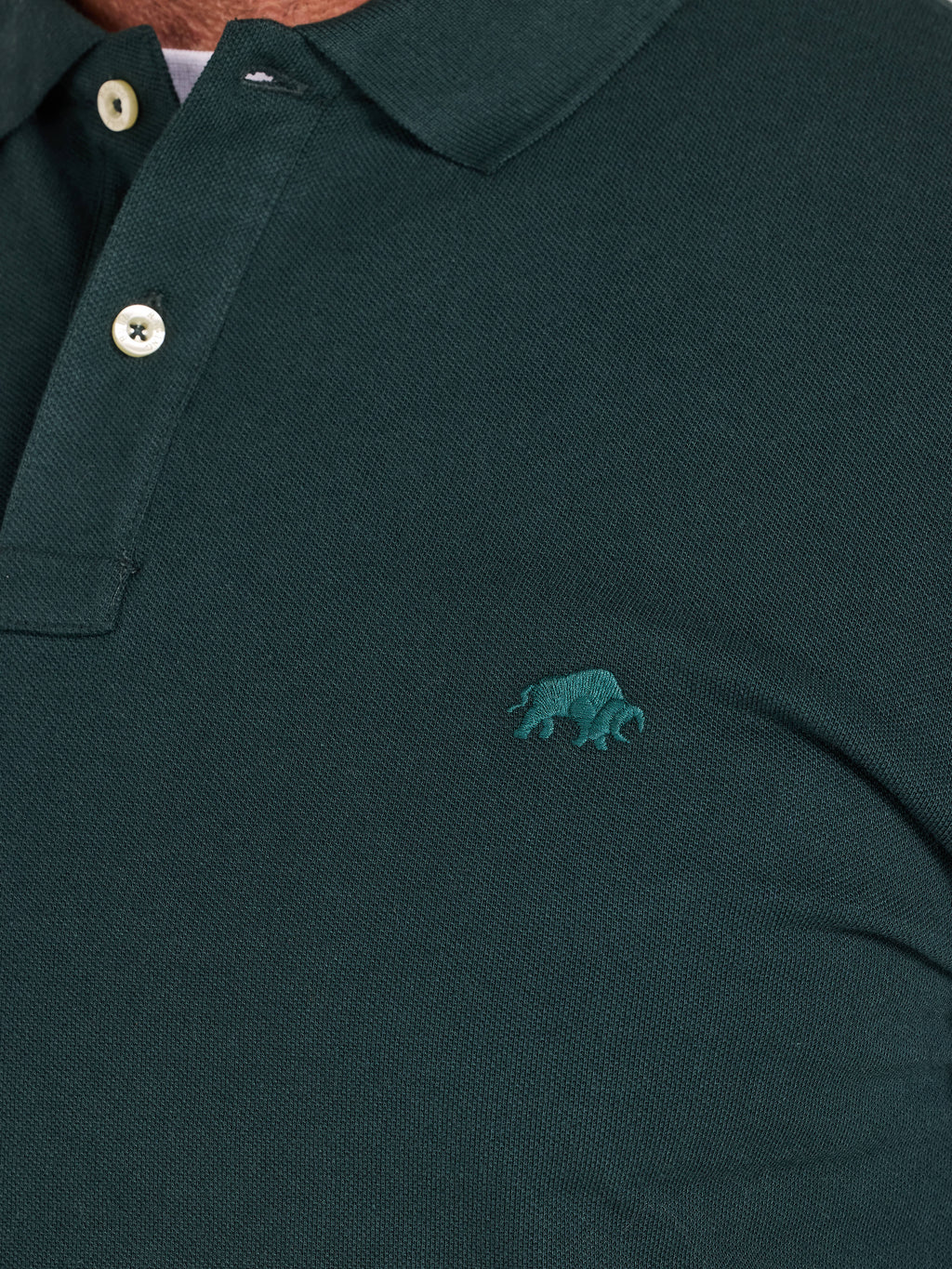 L/S Classic Pique Polo - Forest