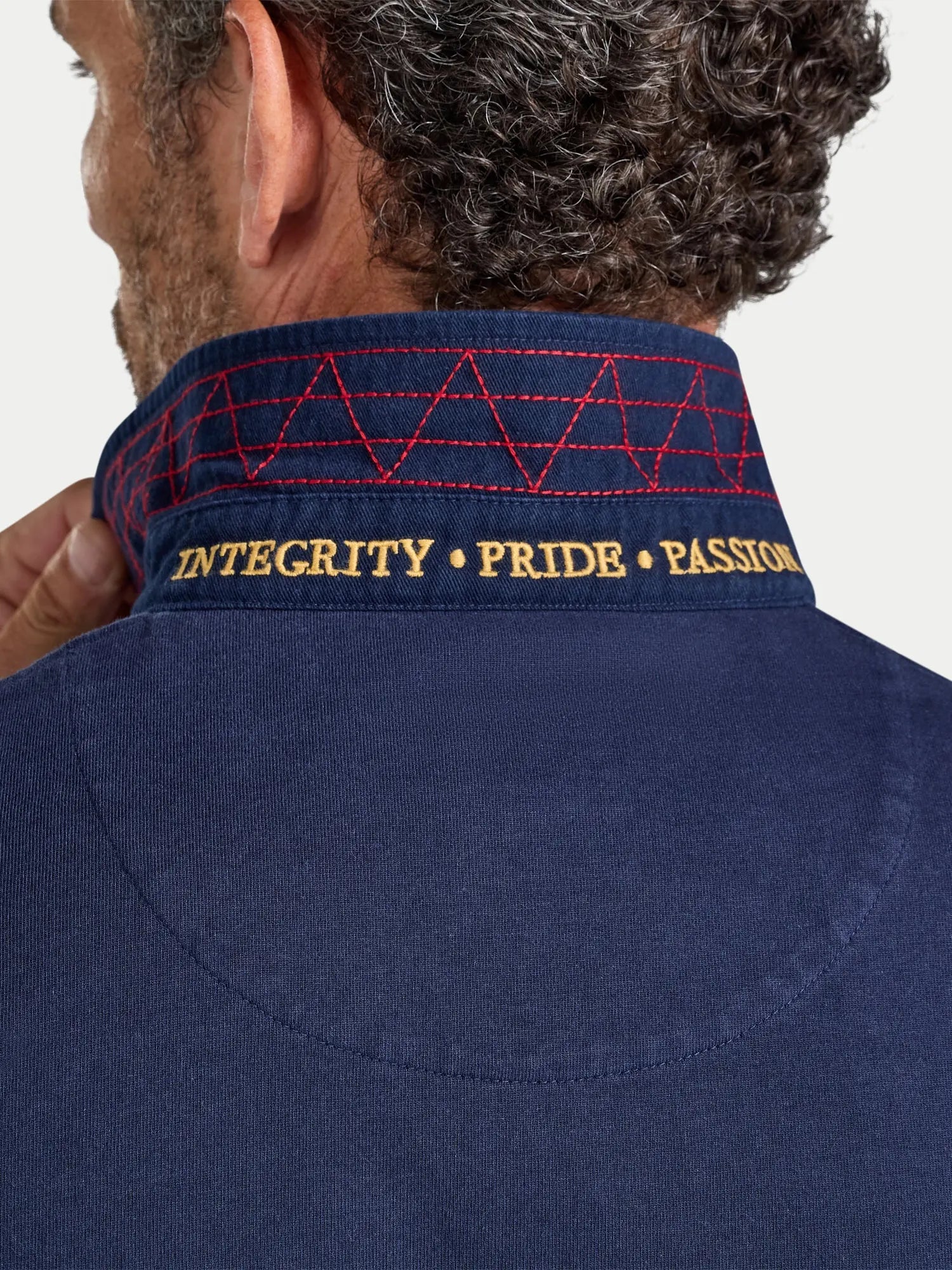 Classic Long Sleeve Rugby Shirt - Navy