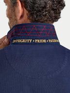 Classic Crest Rugby Shirt - Long Sleeve - Navy