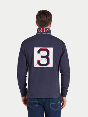 Classic Long Sleeve Rugby - Navy