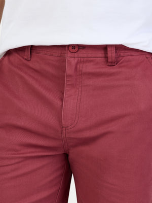 Classic Chino Short - Berry