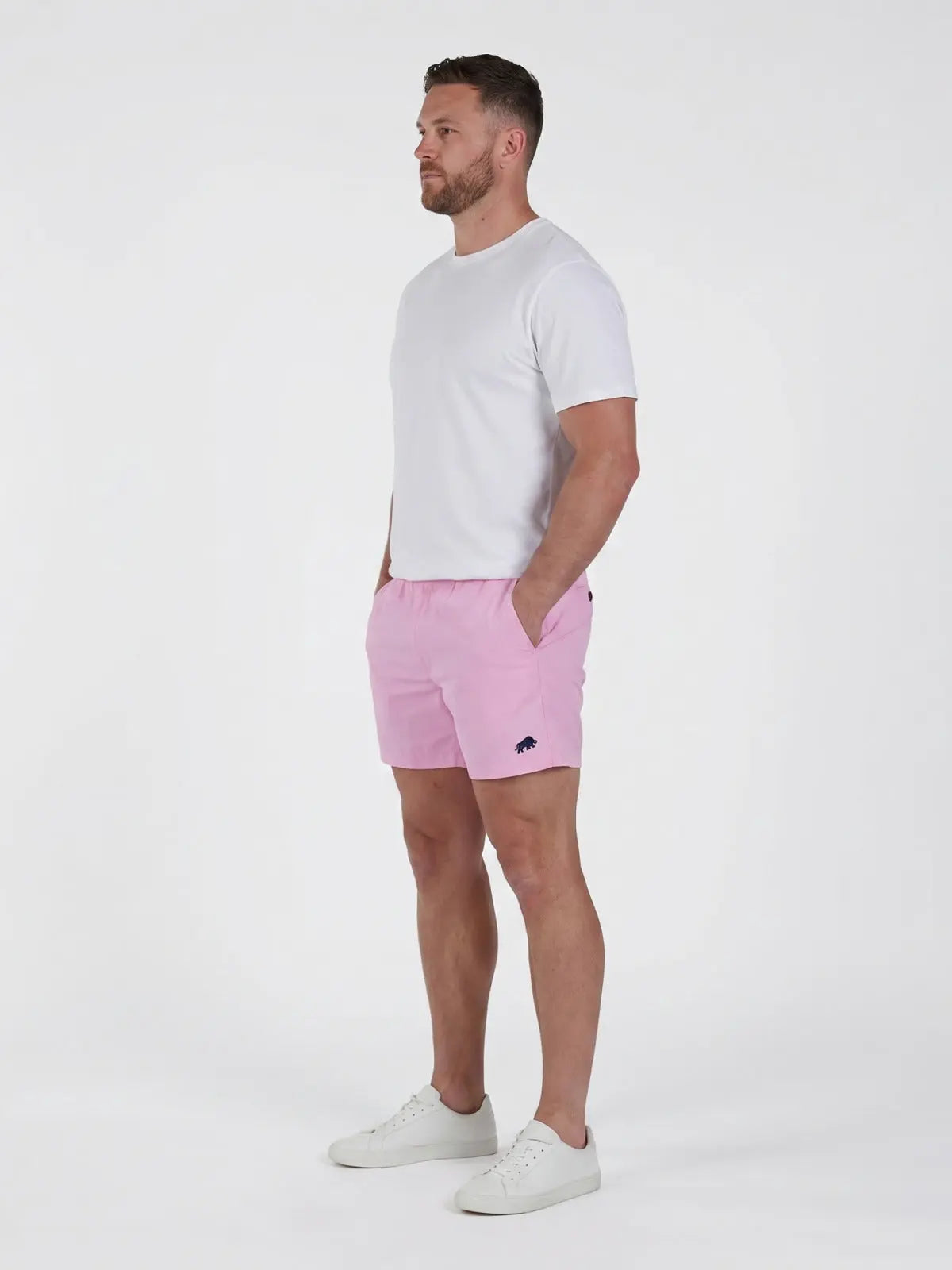 Stretch Chino Shorts - Pink