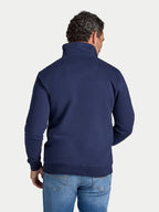 Classic Quarter Zip Sweatshirt - Navy