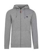 Classic Zip Through Hoodie - Grey Marl