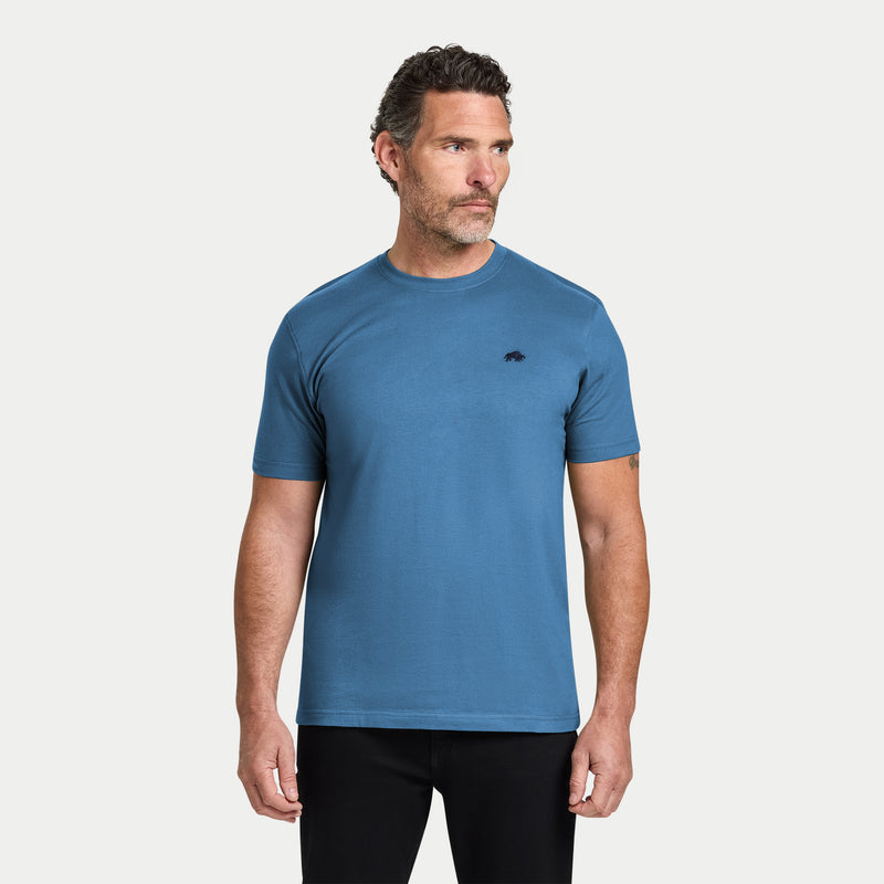 Classic Organic T-Shirt - Denim Blue